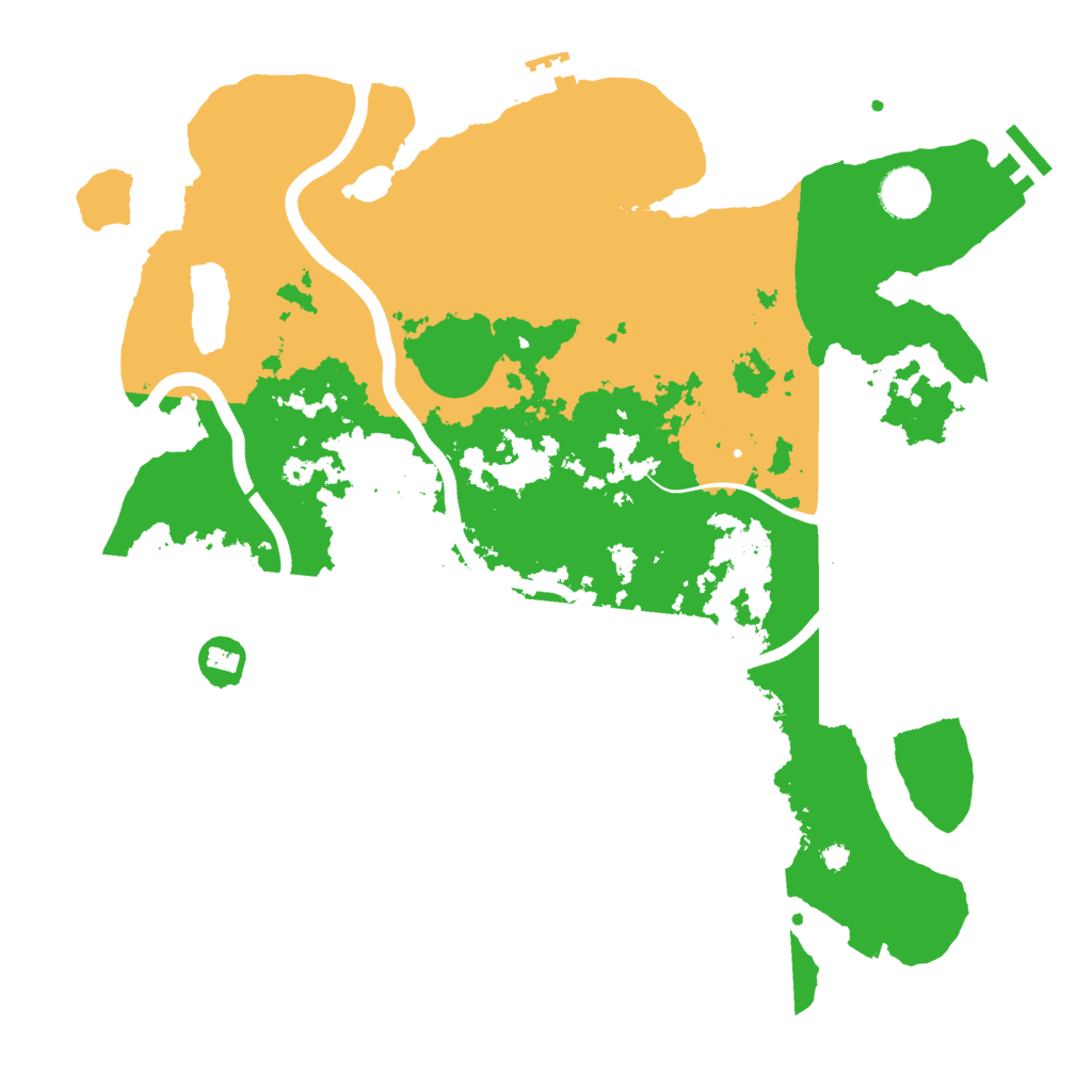 Biome Rust Map: Procedural Map, Size: 3750, Seed: 2037594464