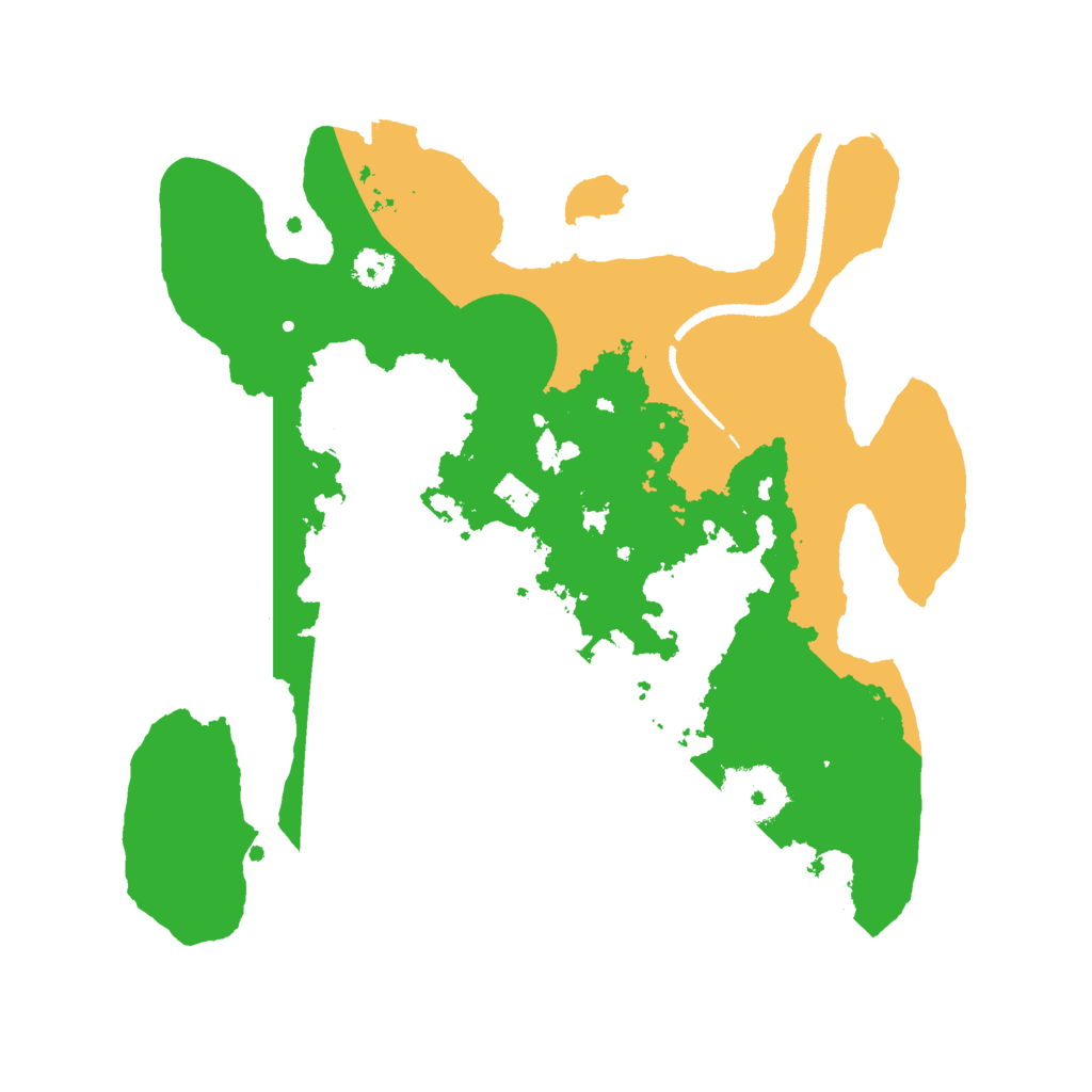 Biome Rust Map: Procedural Map, Size: 2800, Seed: 326535