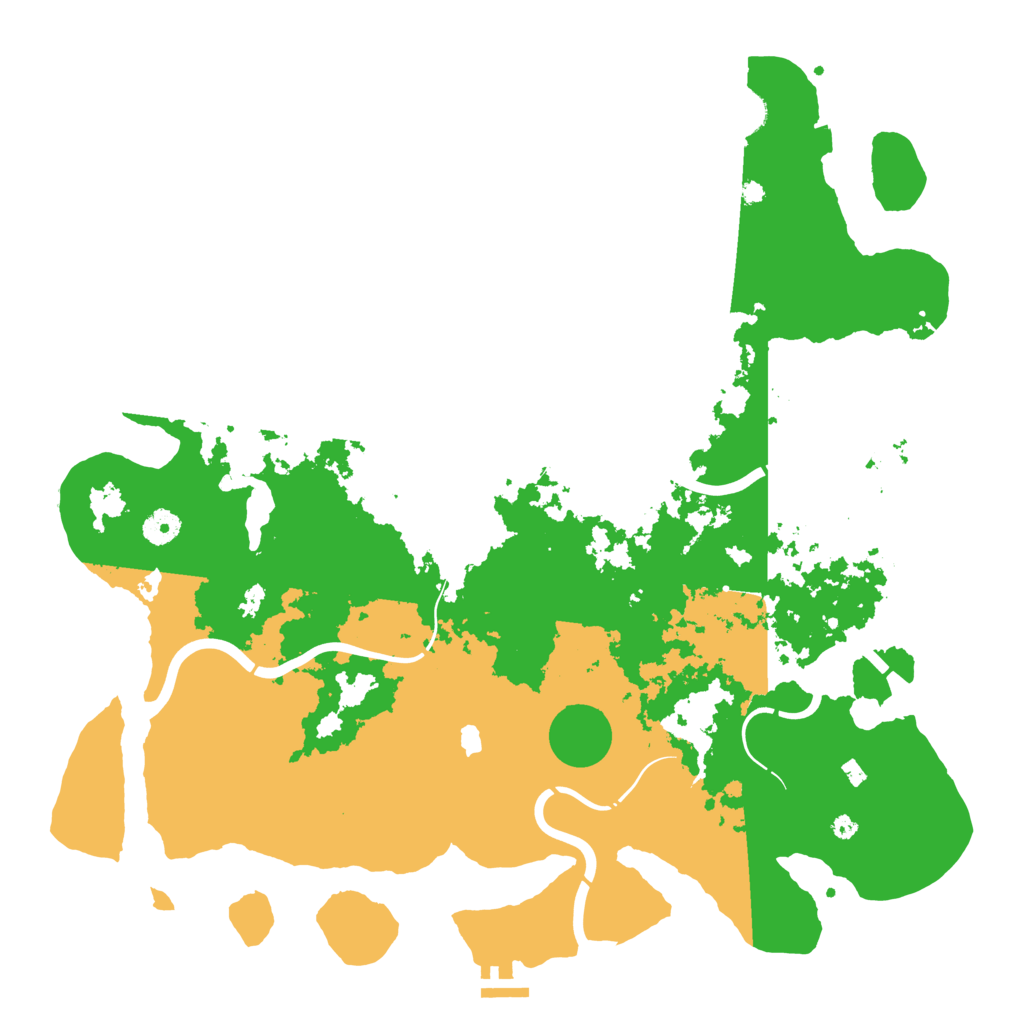 Biome Rust Map: Procedural Map, Size: 4300, Seed: 4444388