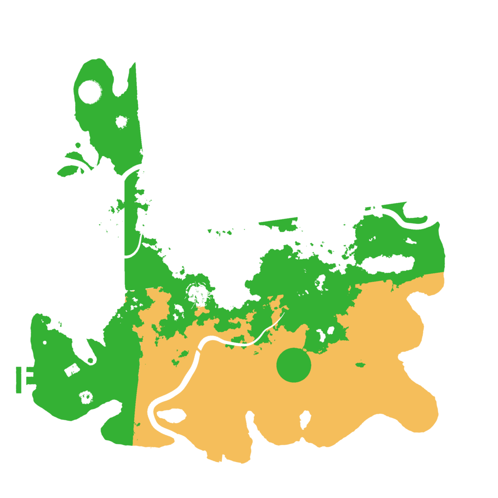 Biome Rust Map: Procedural Map, Size: 3800, Seed: 973636180