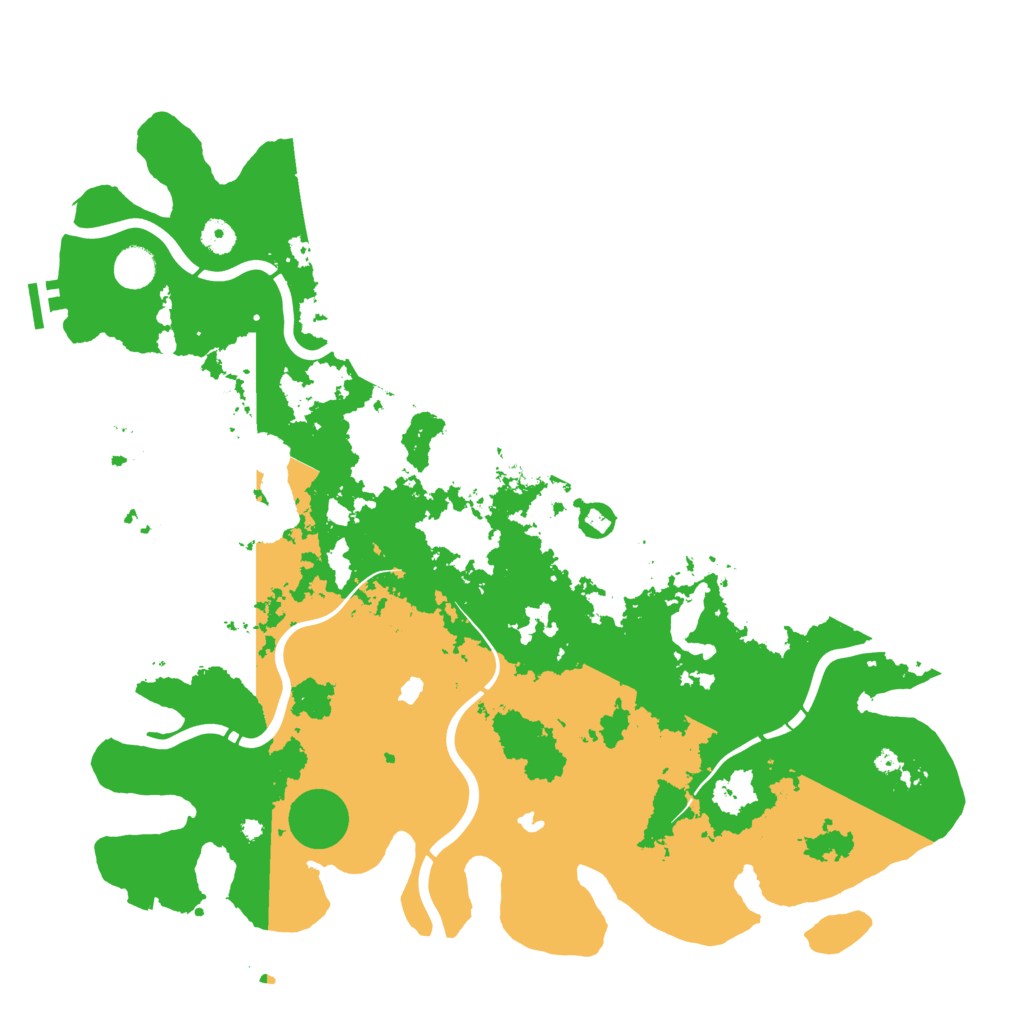 Biome Rust Map: Procedural Map, Size: 4500, Seed: 883044398