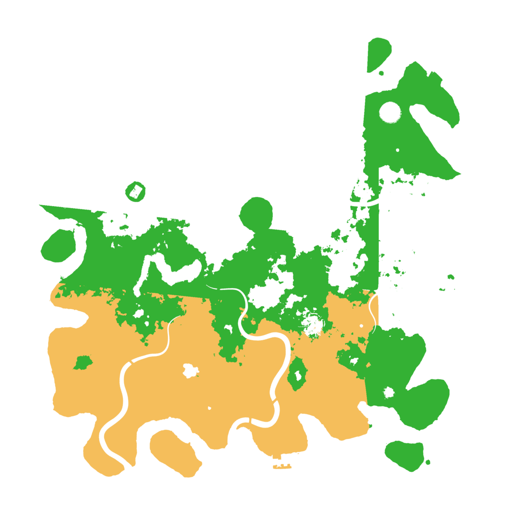 Biome Rust Map: Procedural Map, Size: 4200, Seed: 601355396