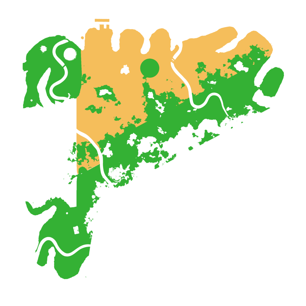 Biome Rust Map: Procedural Map, Size: 4250, Seed: 121602297