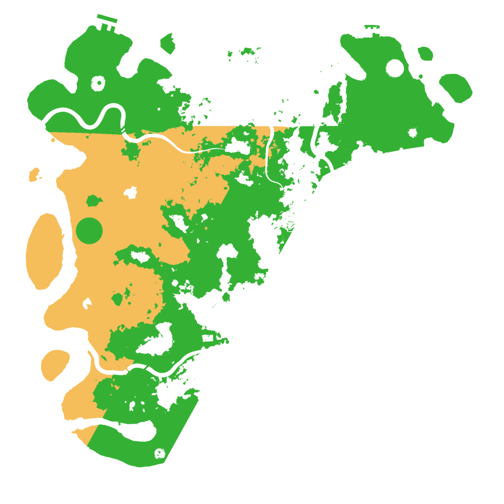 Biome Rust Map: Procedural Map, Size: 5000, Seed: 1012026