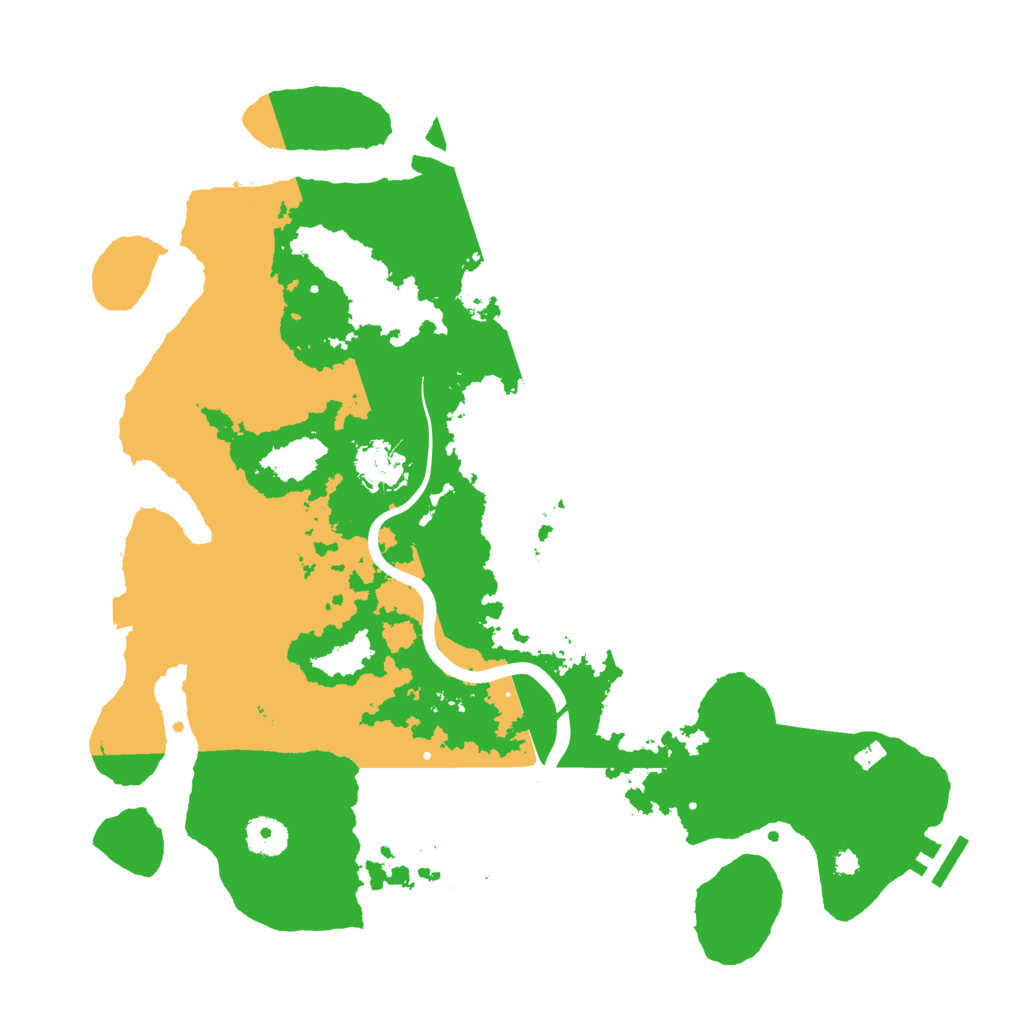 Biome Rust Map: Procedural Map, Size: 3750, Seed: 1372504222