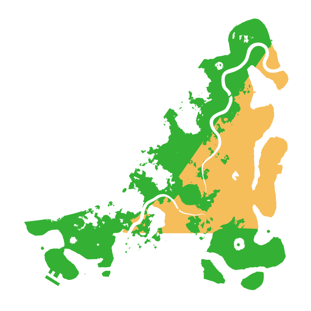 Biome Rust Map: Procedural Map, Size: 4000, Seed: 814212988