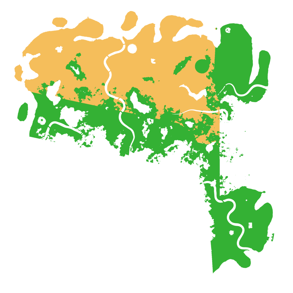 Biome Rust Map: Procedural Map, Size: 5500, Seed: 906576854