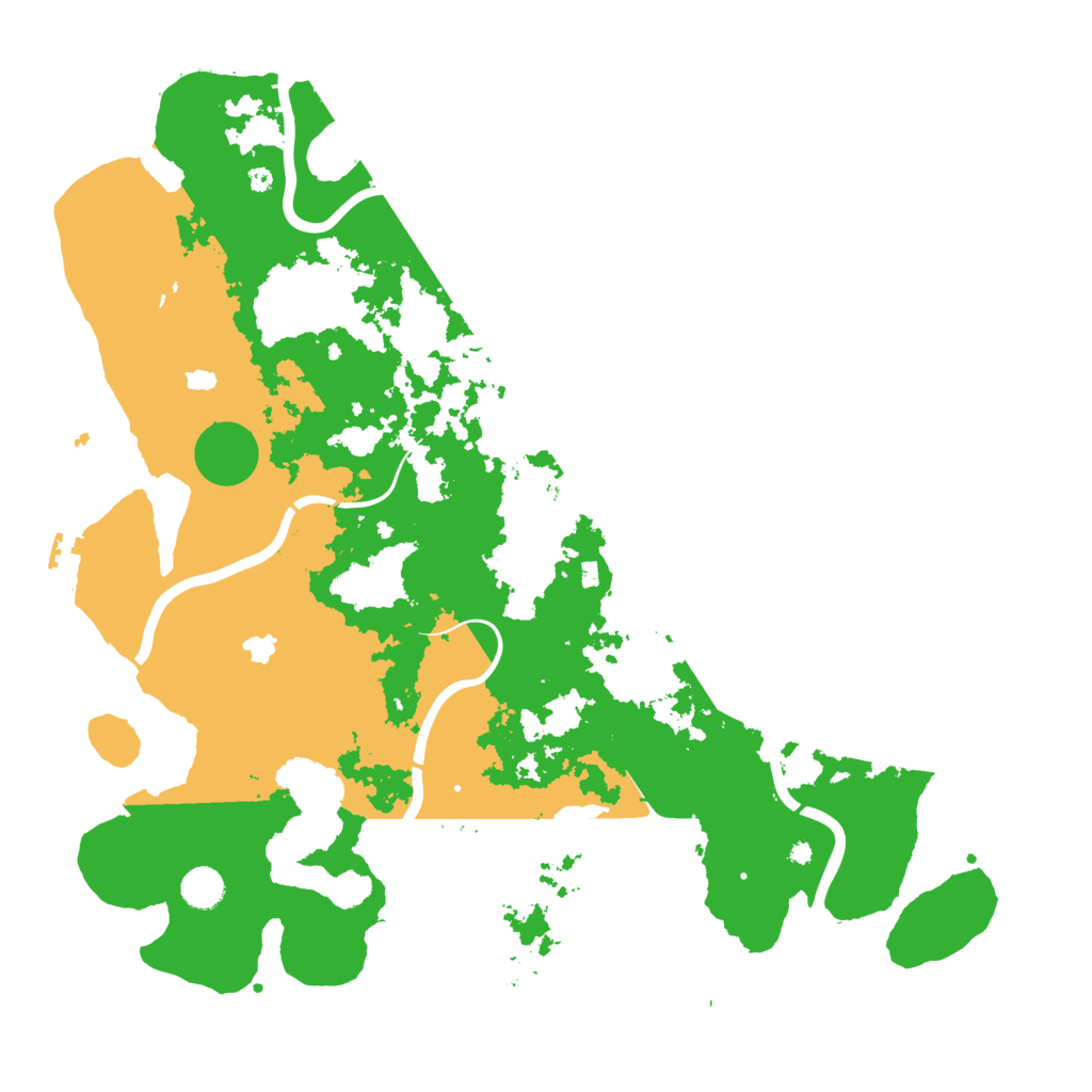 Biome Rust Map: Procedural Map, Size: 4500, Seed: 1720400822