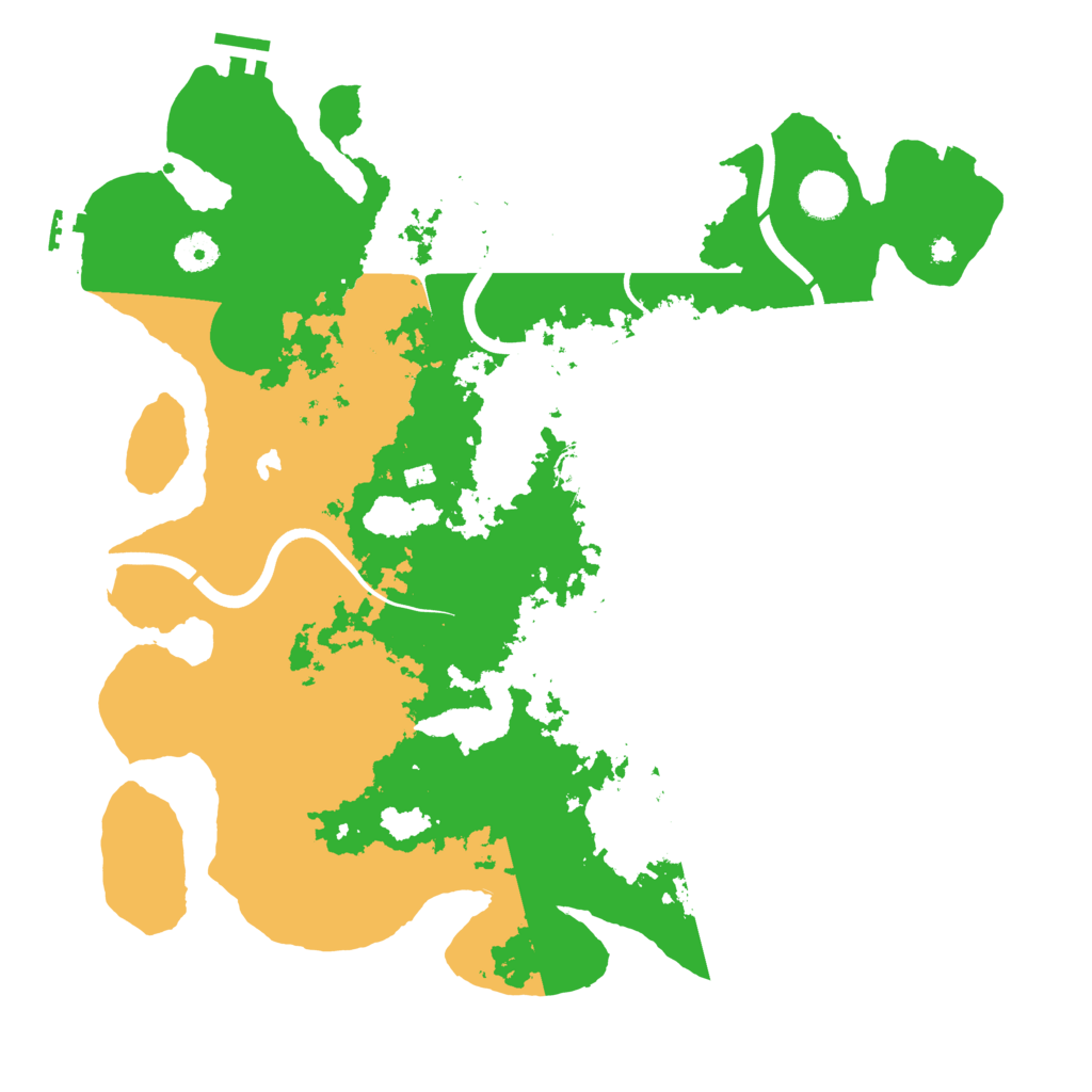 Biome Rust Map: Procedural Map, Size: 4000, Seed: 646235660
