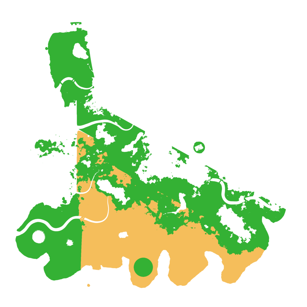 Biome Rust Map: Procedural Map, Size: 4250, Seed: 1394598978
