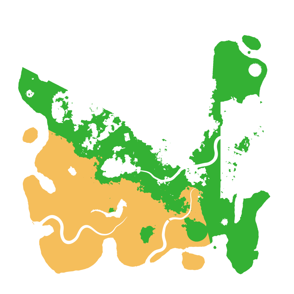 Biome Rust Map: Procedural Map, Size: 4000, Seed: 1752963190