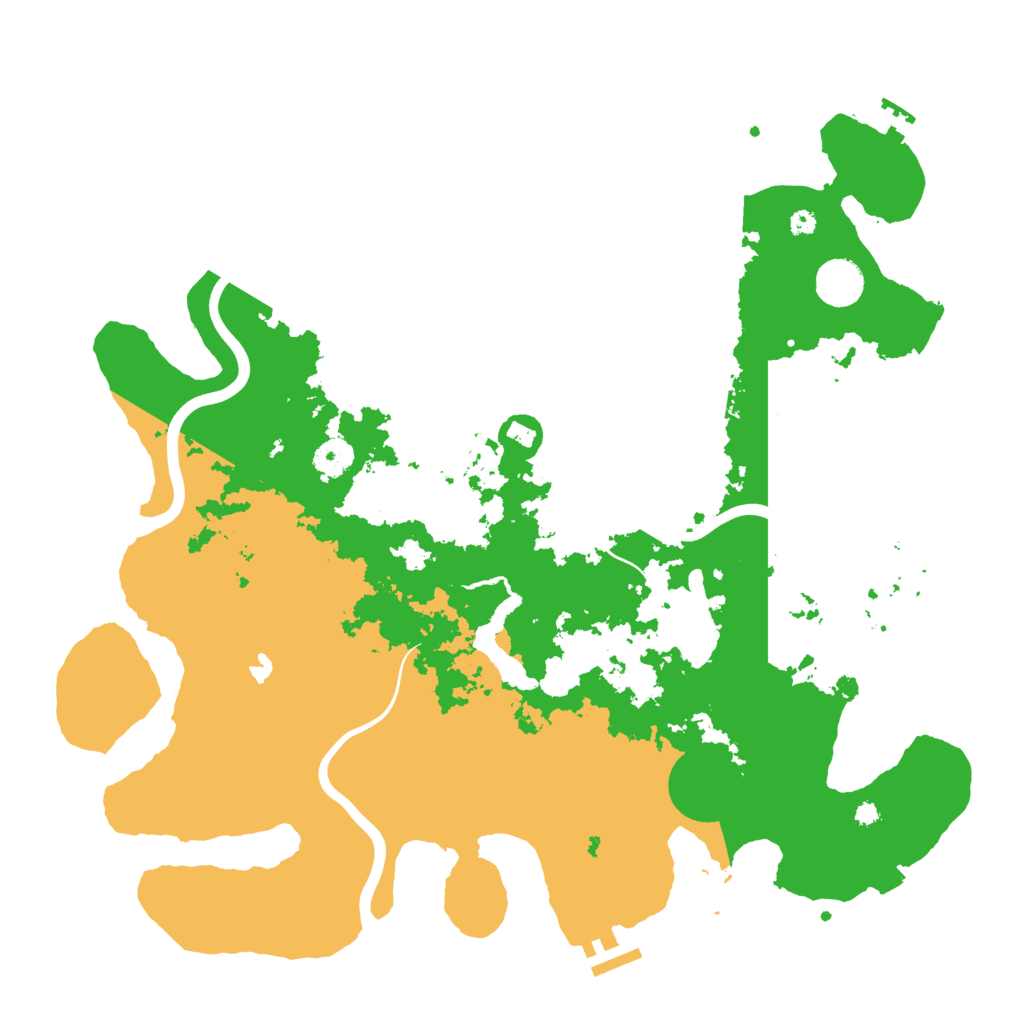 Biome Rust Map: Procedural Map, Size: 4000, Seed: 1674172216