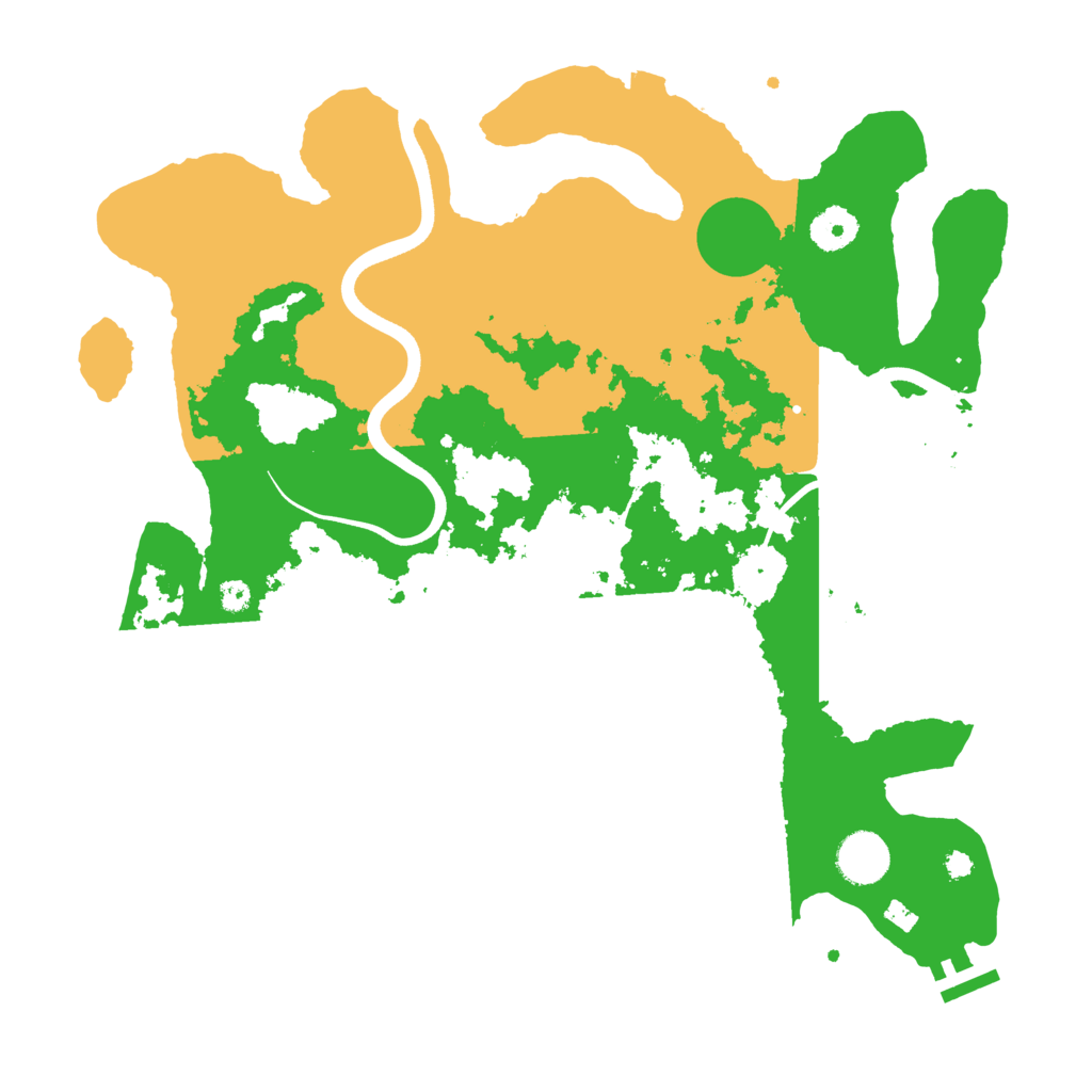 Biome Rust Map: Procedural Map, Size: 3650, Seed: 4072046