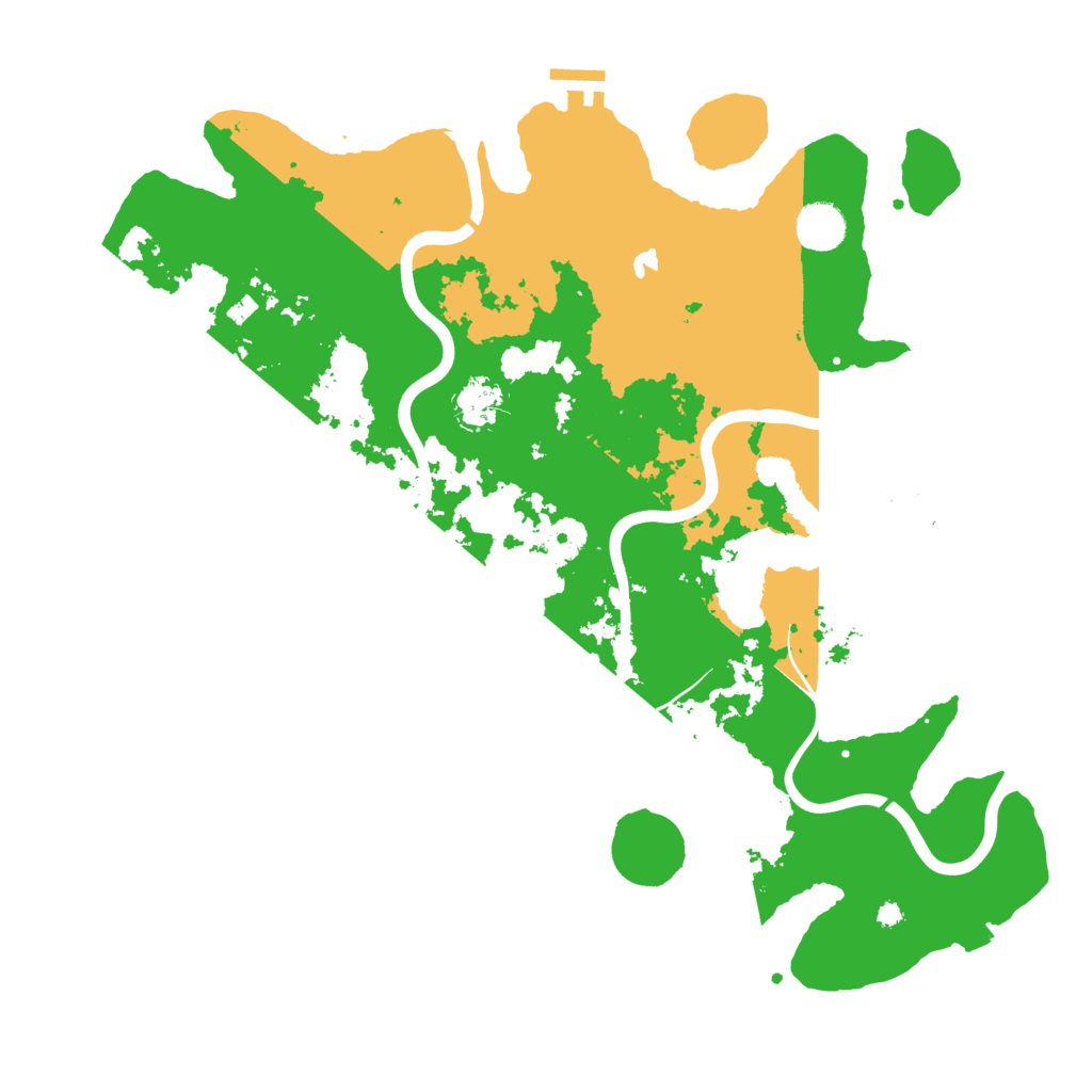 Biome Rust Map: Procedural Map, Size: 4000, Seed: 201325486