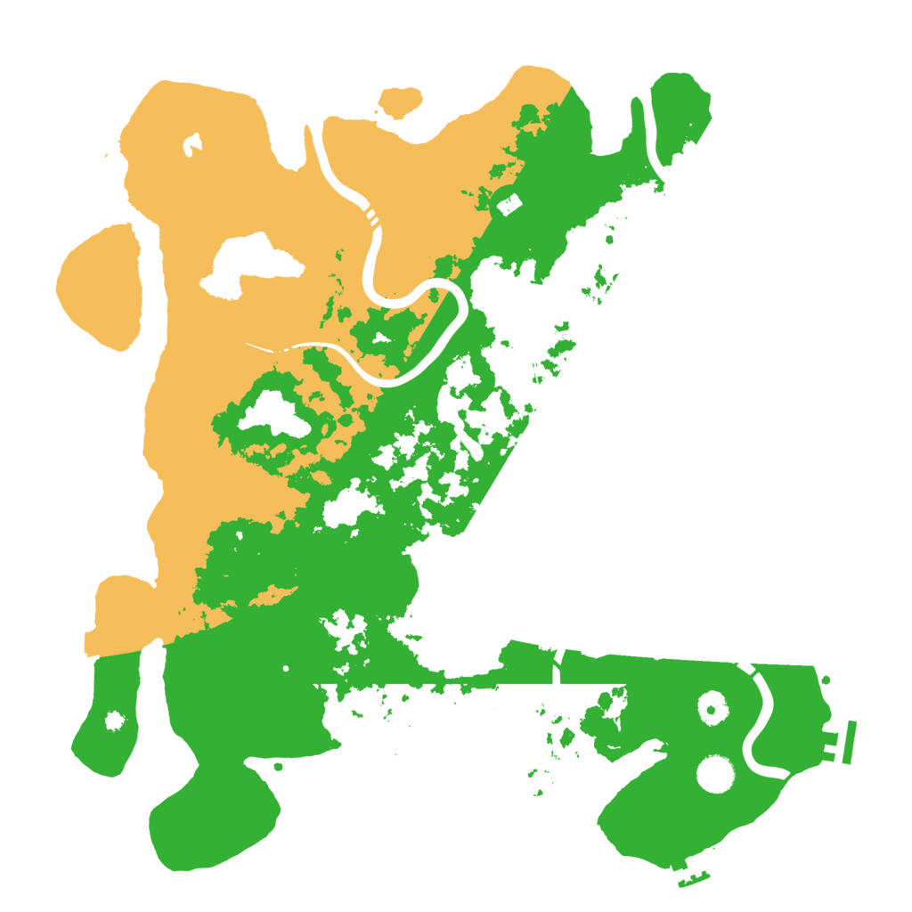 Biome Rust Map: Procedural Map, Size: 4250, Seed: 641693135