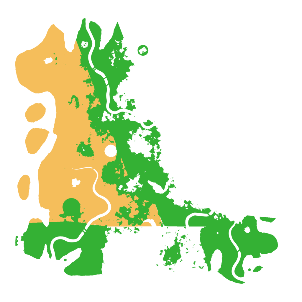 Biome Rust Map: Procedural Map, Size: 4500, Seed: 713012058