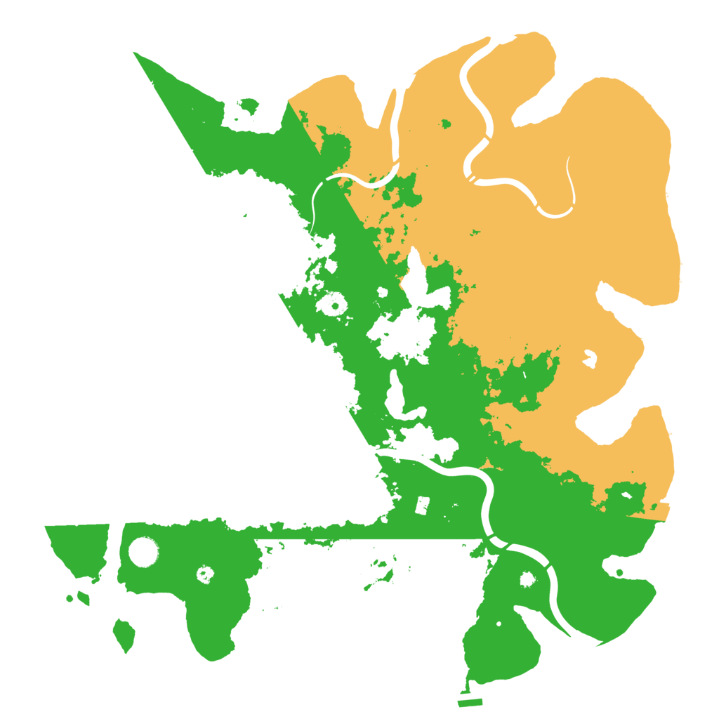 Biome Rust Map: Procedural Map, Size: 4250, Seed: 456402621