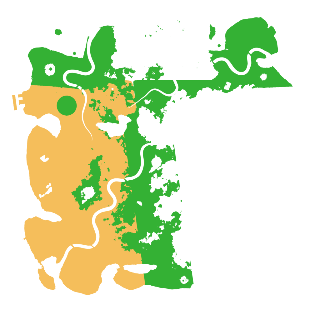 Biome Rust Map: Procedural Map, Size: 4250, Seed: 44469686