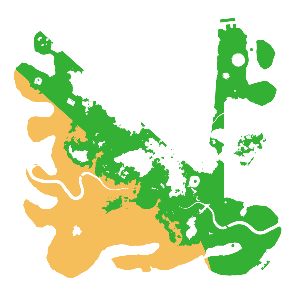 Biome Rust Map: Procedural Map, Size: 4000, Seed: 428259703