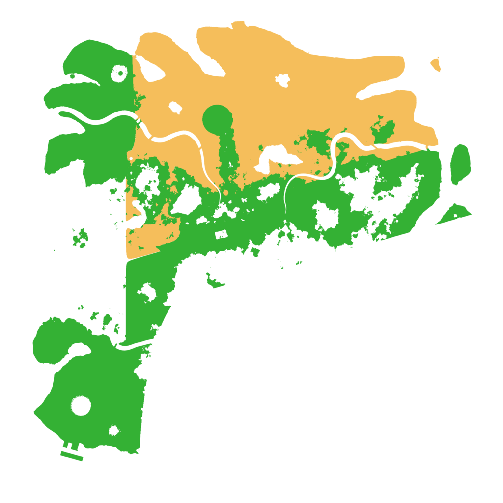 Biome Rust Map: Procedural Map, Size: 4500, Seed: 823713598