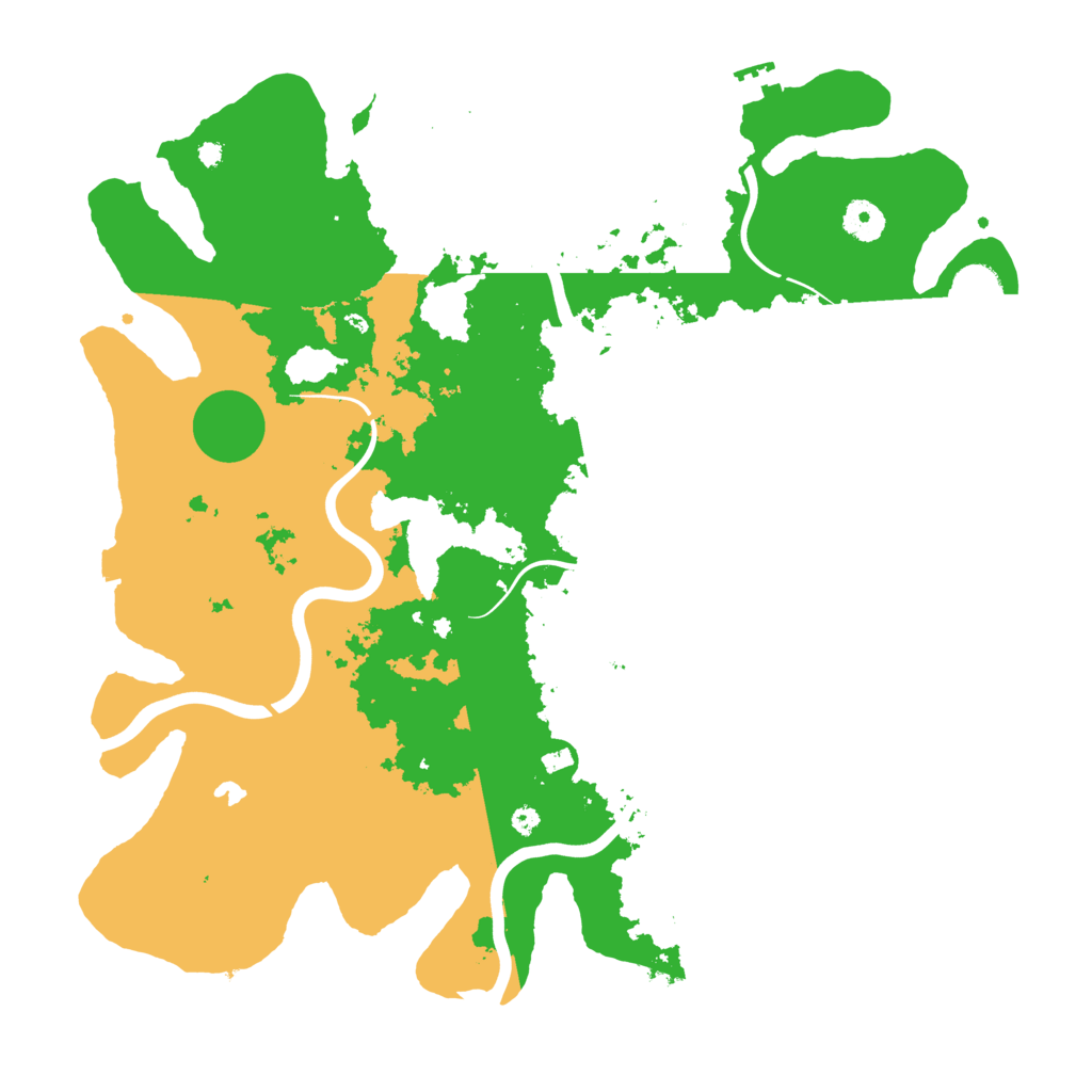 Biome Rust Map: Procedural Map, Size: 4000, Seed: 846516514