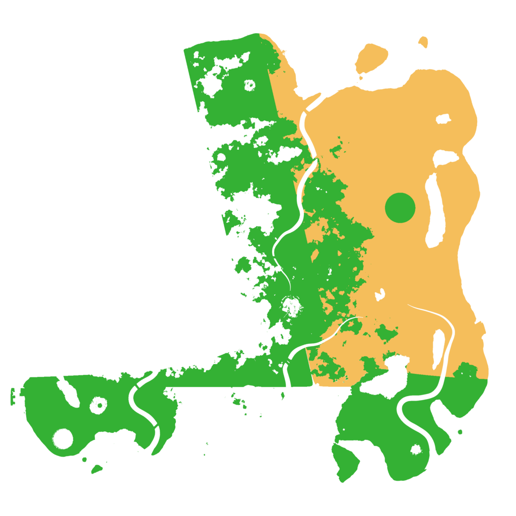 Biome Rust Map: Procedural Map, Size: 4500, Seed: 691879059