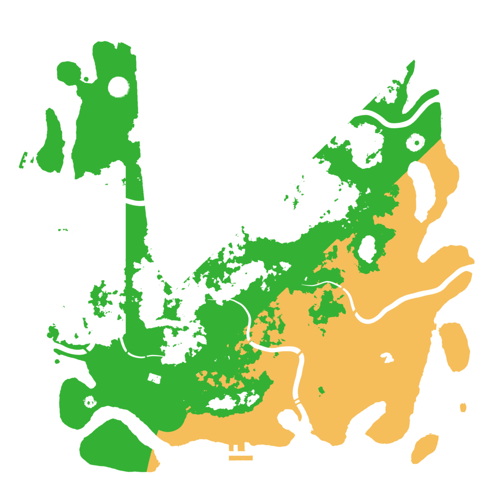 Biome Rust Map: Procedural Map, Size: 4250, Seed: 1496326168