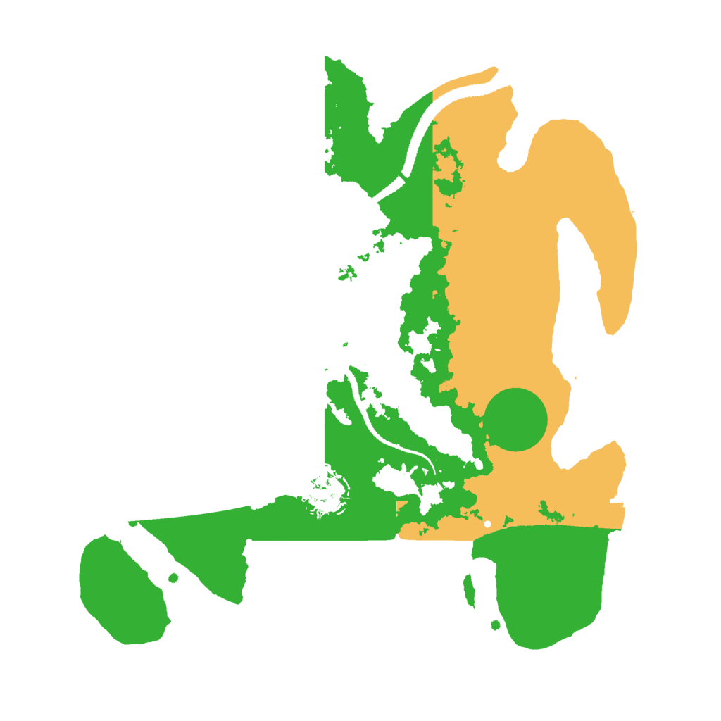 Biome Rust Map: Procedural Map, Size: 3000, Seed: 452132813