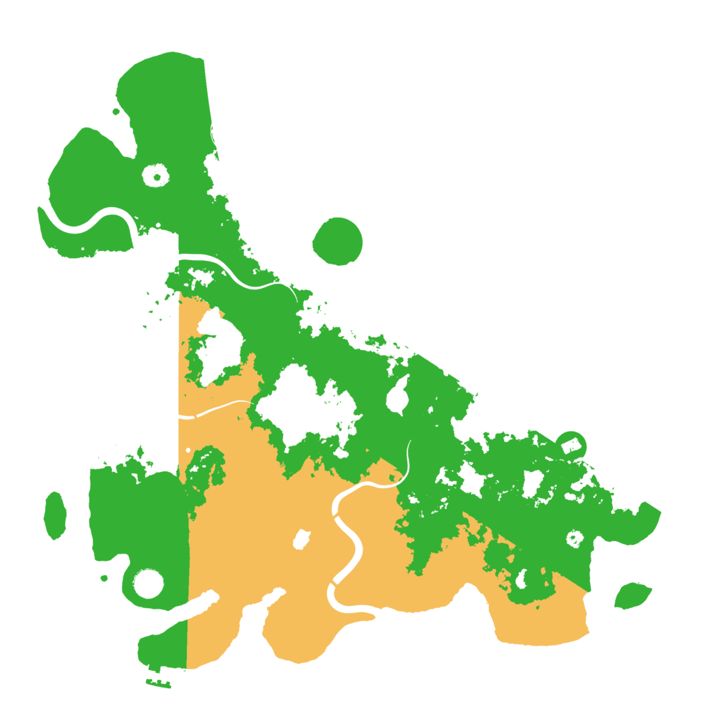 Biome Rust Map: Procedural Map, Size: 4250, Seed: 670632457