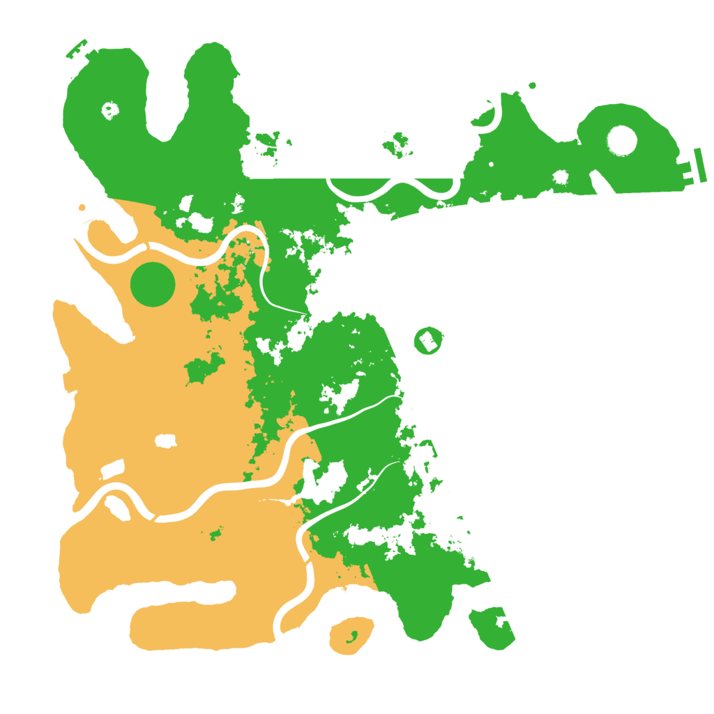 Biome Rust Map: Procedural Map, Size: 4200, Seed: 1951528979