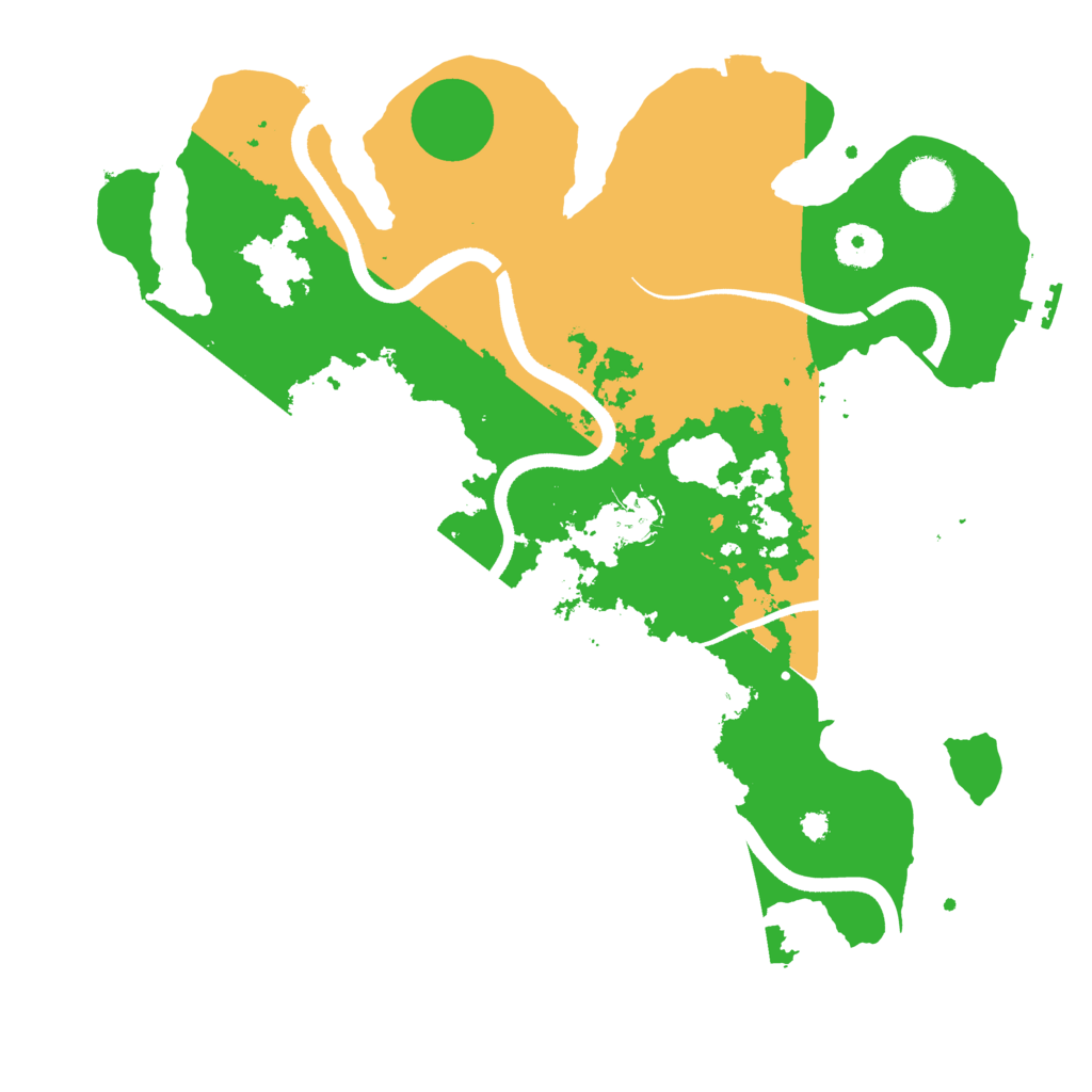 Biome Rust Map: Procedural Map, Size: 3500, Seed: 2103298117