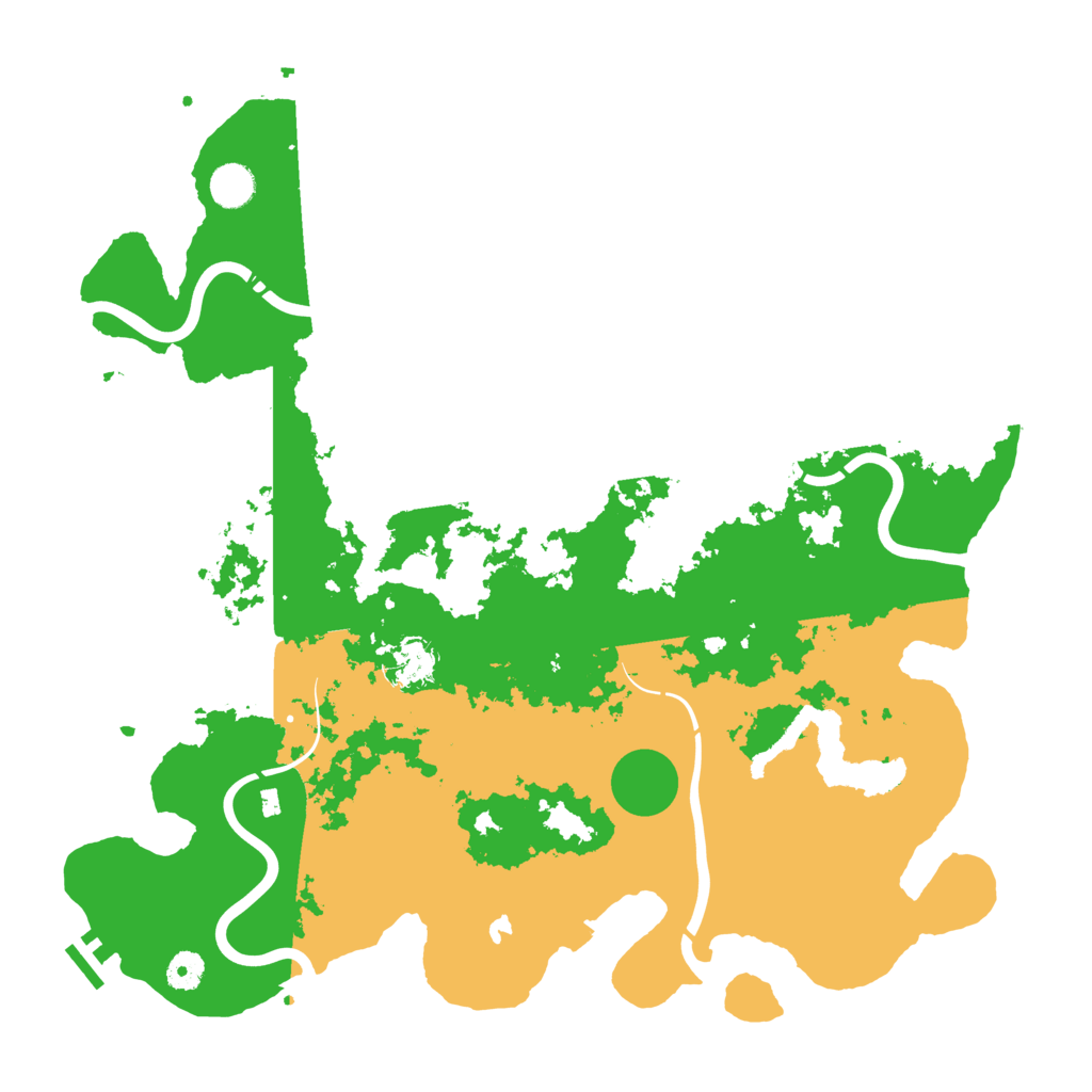 Biome Rust Map: Procedural Map, Size: 4300, Seed: 56342122