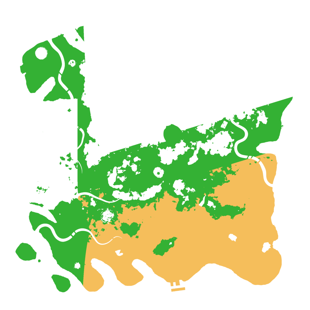 Biome Rust Map: Procedural Map, Size: 4500, Seed: 787443018