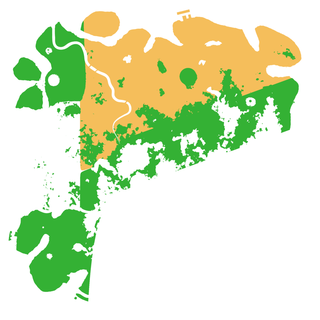 Biome Rust Map: Procedural Map, Size: 5000, Seed: 423551443
