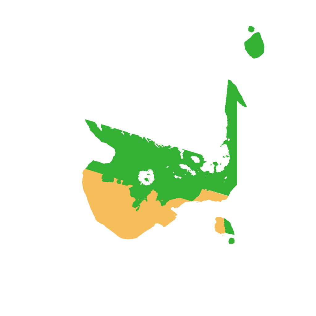 Biome Rust Map: Procedural Map, Size: 2000, Seed: 92933937