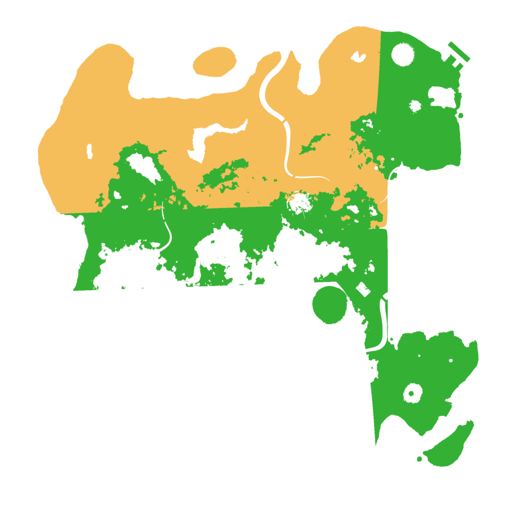 Biome Rust Map: Procedural Map, Size: 4000, Seed: 1327589914