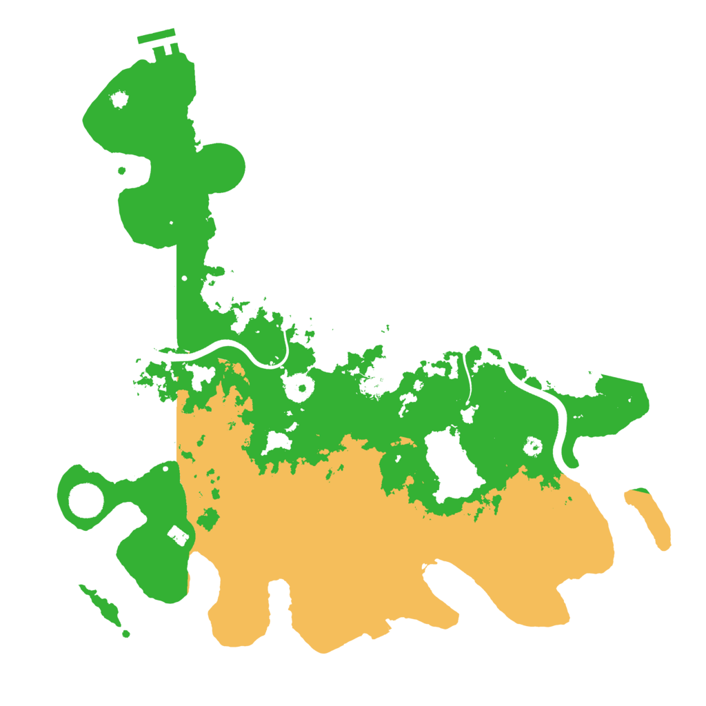 Biome Rust Map: Procedural Map, Size: 3750, Seed: 1088035421