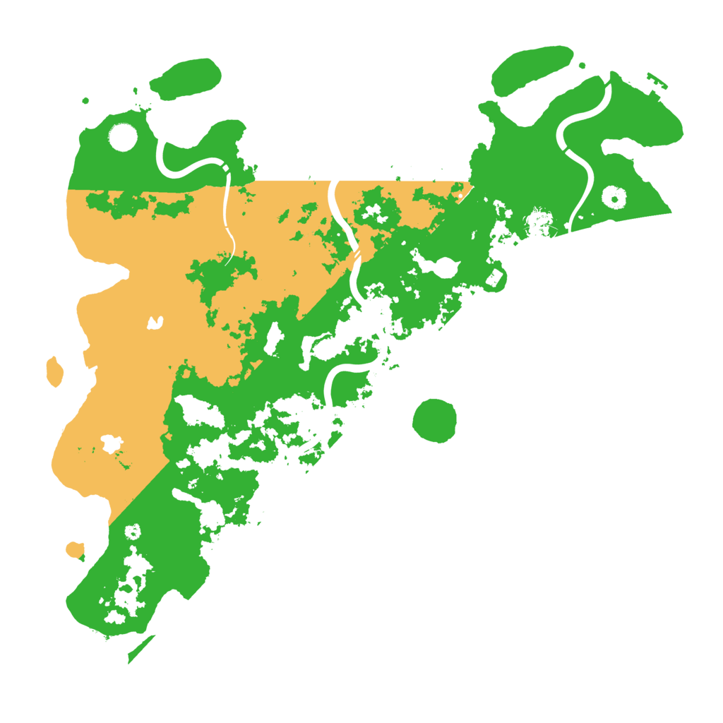Biome Rust Map: Procedural Map, Size: 4500, Seed: 694681986