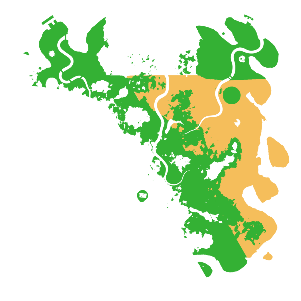 Biome Rust Map: Procedural Map, Size: 4500, Seed: 1992087232