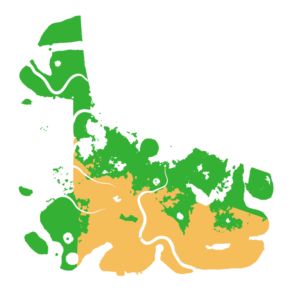 Biome Rust Map: Procedural Map, Size: 4200, Seed: 26000