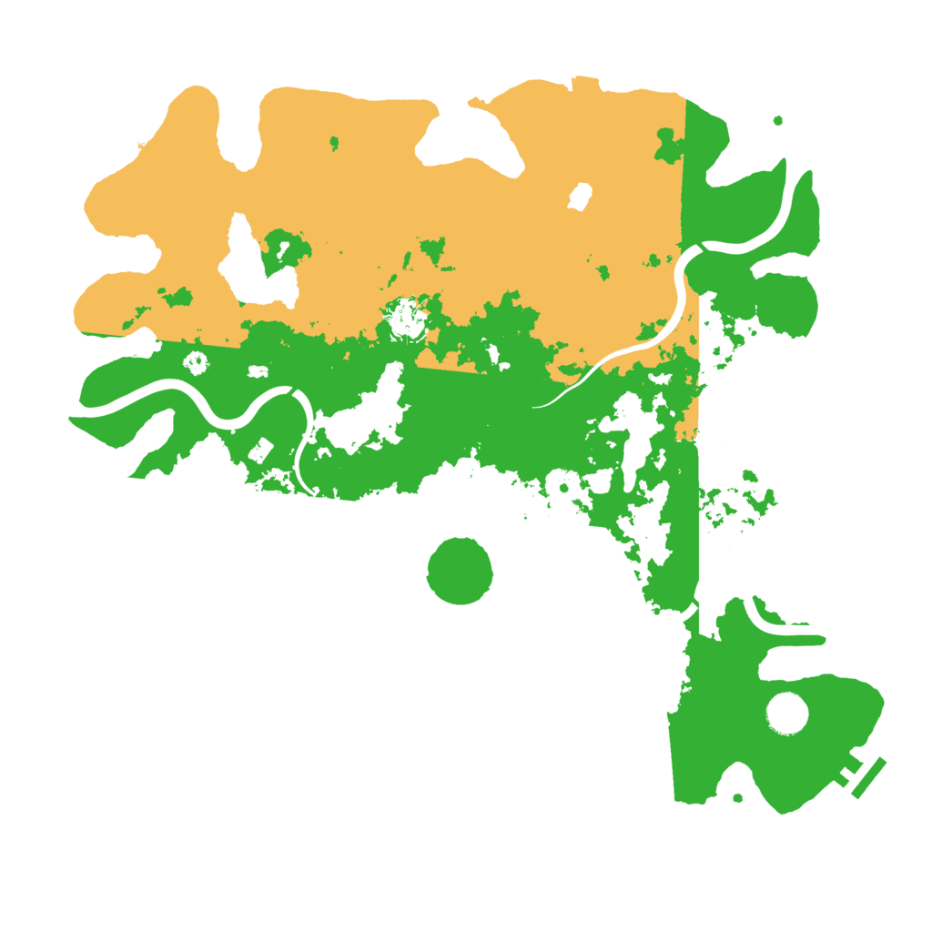 Biome Rust Map: Procedural Map, Size: 4000, Seed: 827727743