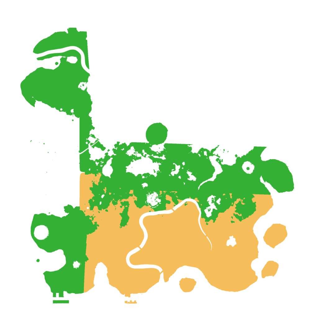 Biome Rust Map: Procedural Map, Size: 4000, Seed: 4018379
