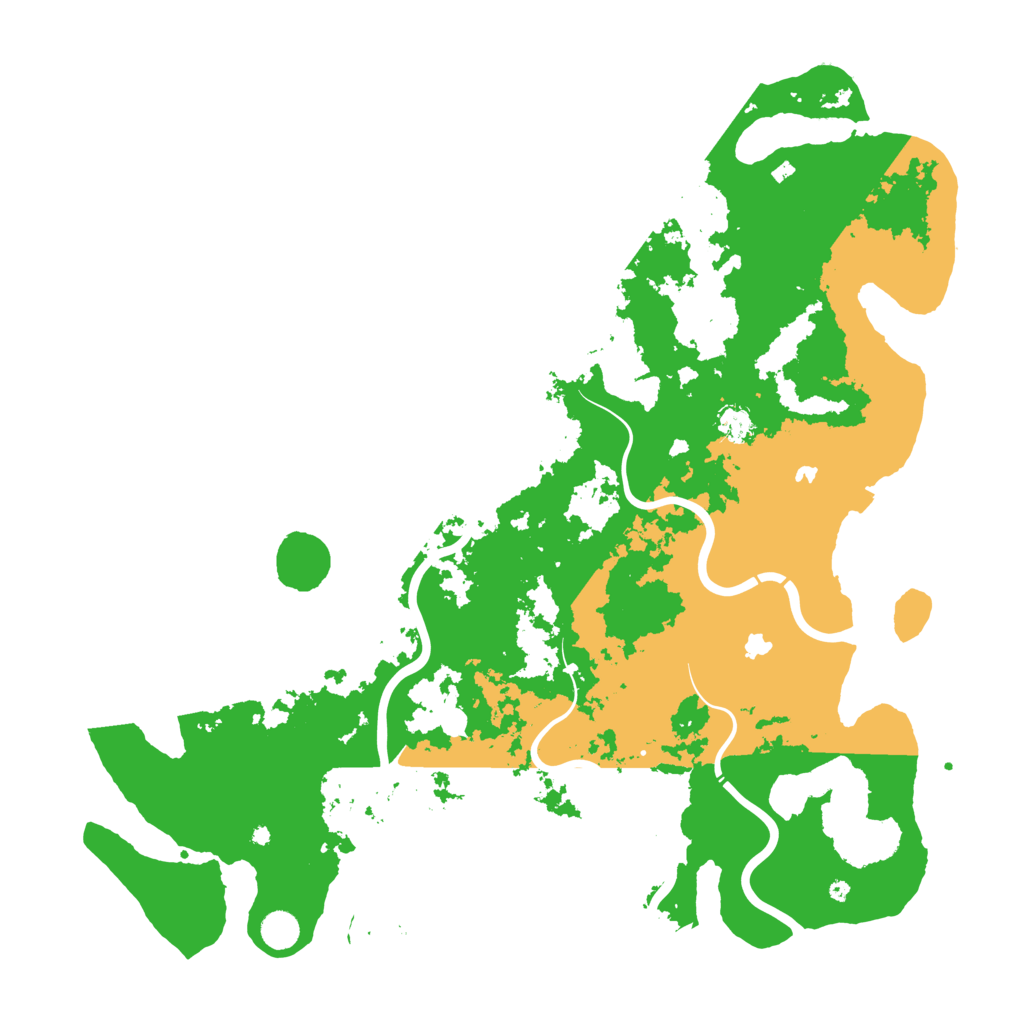 Biome Rust Map: Procedural Map, Size: 5000, Seed: 293373659