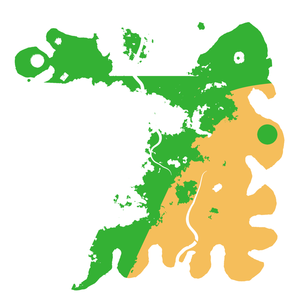 Biome Rust Map: Procedural Map, Size: 4000, Seed: 1013