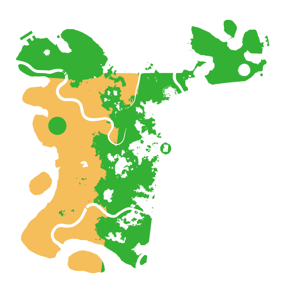 Biome Rust Map: Procedural Map, Size: 4250, Seed: 716542591