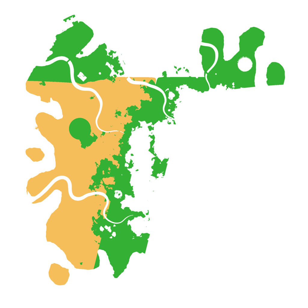 Biome Rust Map: Procedural Map, Size: 3750, Seed: 1022296280
