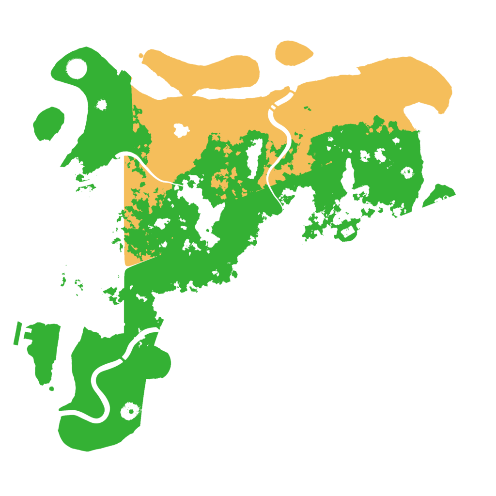 Biome Rust Map: Procedural Map, Size: 4250, Seed: 174470090