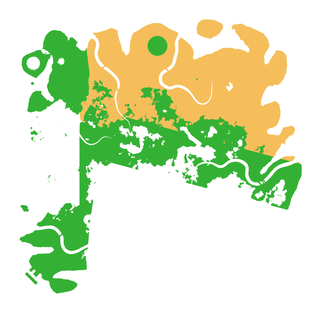 Biome Rust Map: Procedural Map, Size: 4250, Seed: 256495376