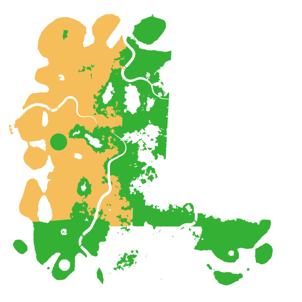 Biome Rust Map: Procedural Map, Size: 4700, Seed: 184583628