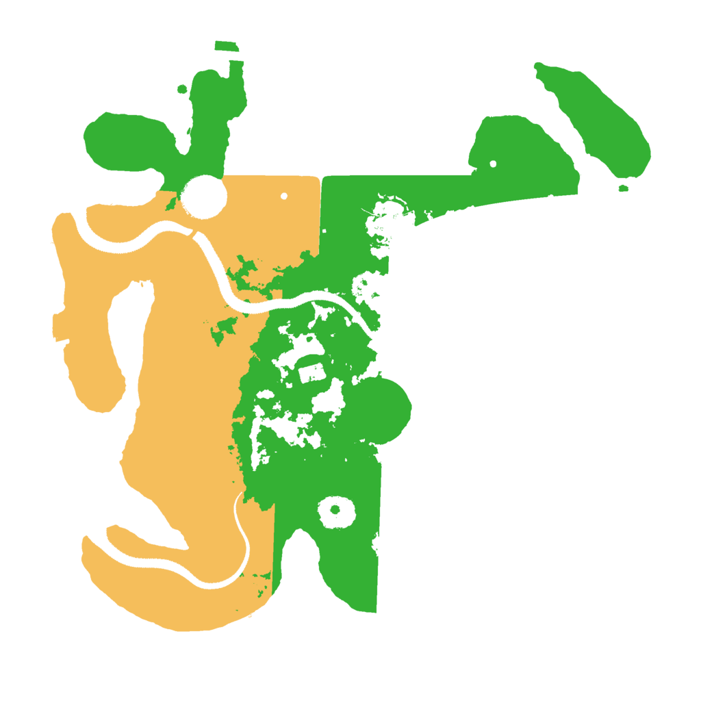 Biome Rust Map: Procedural Map, Size: 2967, Seed: 904062068